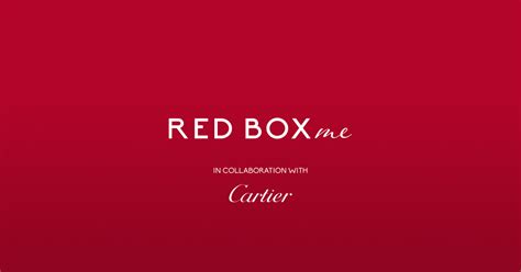 RedBoxMe in Collaboration with Cartier .